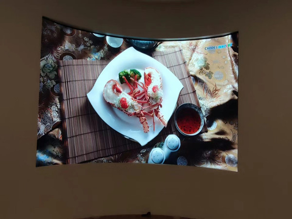 永顺室内P2.5弧形LED屏